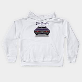 Challenger RT purple black Kids Hoodie